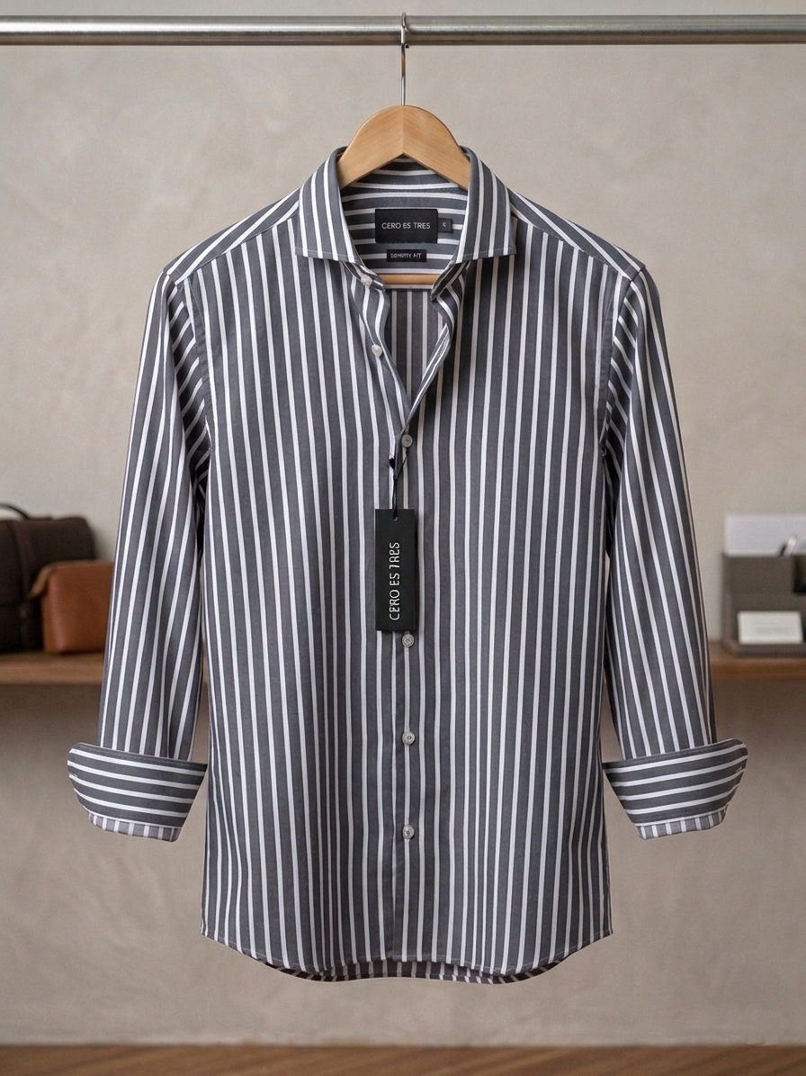 6809RAYMLAM - CAMISA MALÍ SKSP AZUL MARINO